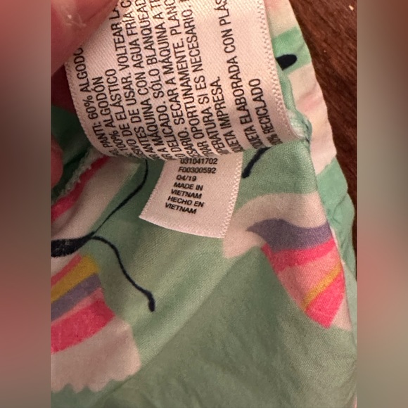 Cat & Jack 18M Butterfly Rainbows Dress Bloomer Set Sparkles Ruffles Shinmer - Picture 7 of 9